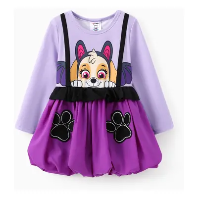 PAW Patrol Toddler Girl 1pc Skye Pumpkin-shaped Halloween Dress