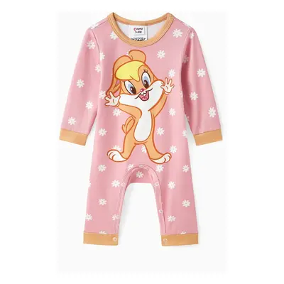 Looney Tunes Baby Girl/Boy Character Chess/Floral/Star Print Romper