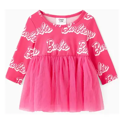 Barbie Baby Girl Cotton Letter Print Sesh Tutu Skirt