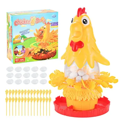 Chicken Laying Eggs Game - Fun and Interactive Tabletop Activity for Players