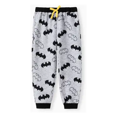 Justice League Toddler/Kid Boy 1pc Cotton Batman Logo Pattern Colorblock Pants