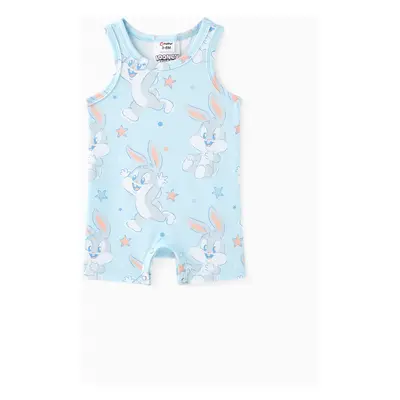 Looney Tunes Baby Boy/Girl Star print Sleeveless Romper