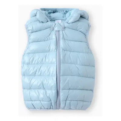 Toddler Boy/Toddler Girl Hooded Cotton-Padded Jacket Vest