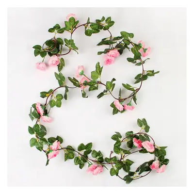 22 Heads Fake Rose Vine Artificial Flowers Hanging Rose Ivy Plants Wedding Valentine's Day Party