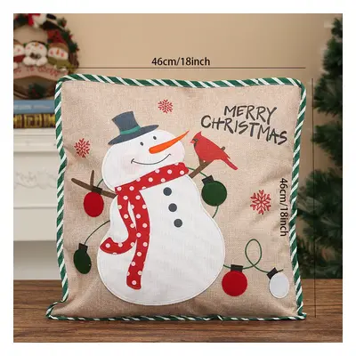 Santa Claus Pillowcases with Christmas Decorations