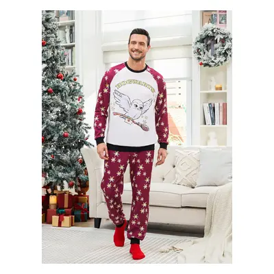 Harry Potter Pajamas - Family Christmas PJs with Letter & Character Print (Raglan Sleeve)