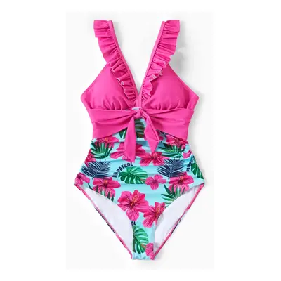 PAW Patrol Family Matching Large Flower All-over Print Swimsuit