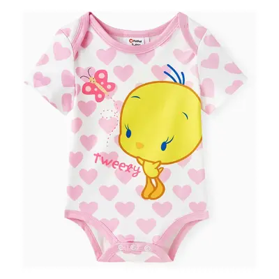 Looney Tunes Baby Girl/Boy Lovely Childlike Print Romper