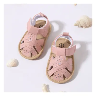 Baby / Toddler Hollow Out Solid Prewalker Shoes