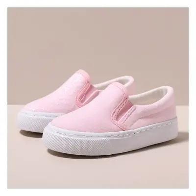 Toddler/Kids Girl Casual Solid Slip-on Glitter Shoes