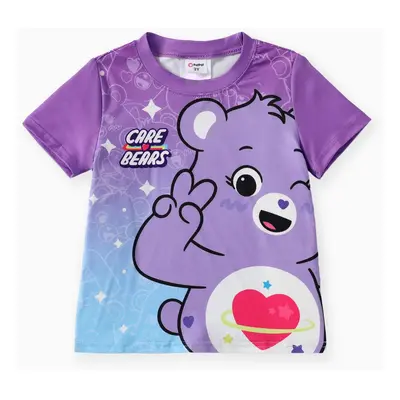 Care Bear Toddler/Kid Boys/Girls 1pc Character Gradient Print T-shirt