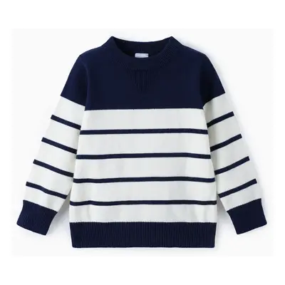 Toddler Boy Stripe Print Sweater