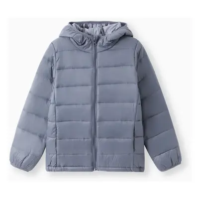 Kid Boy/Kid Girl Hooded Cotton-Padded Jacket