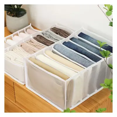 1pc/3pcs Foldable Drawer Organizers Mesh Divider Organizers Collapsible Closet Clothes Organizer