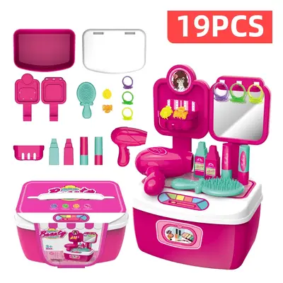 Kitchen/Tool Box/Beauty Hair Salon/Doctor Kit Kids Role Play Set Pretend Play Tool Toys