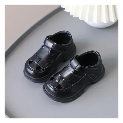 Toddlers/Kids Girl/Boy Casual Solid Hollow Out Leather Sandals