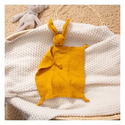 Rabbit Muslin Cotton Double-Layered Baby Drool Bib