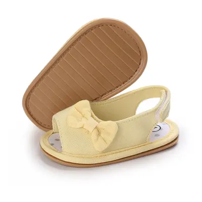 Baby / Toddler Girl Pretty Solid Bowknot Sandals