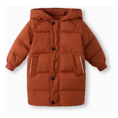 Toddler/Kid Boy/Girl Hooded Long Cotton-Padded Jacket Coat