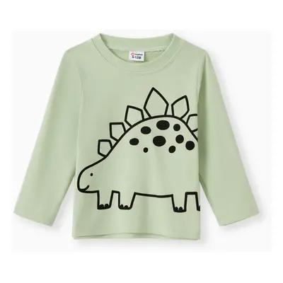 Baby/Toddler Boy/Girl Childlike Animal Pattern Long-sleeved T-shirt