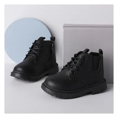 Toddler & Kids Basic Side Zipper Combat Boots