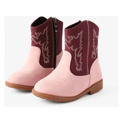 Toddler & Kids Pretty Embroidered Cowgirl Boots