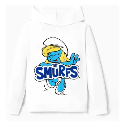 The Smurfs Family Matching Character Graphic Print Long-sleeve Hooded Tops