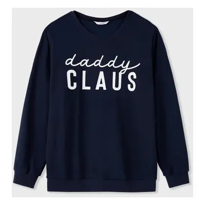 Family Matching Family Claus Long Sleeves Sweatshirt/Romper