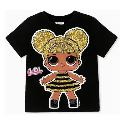 L.O.L. SURPRISE! Toddler/Kid Girl Cotton Character Print Short-sleeveTee