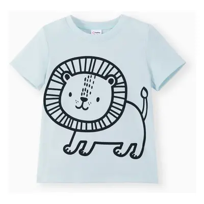 Toddler Boy Animal Print Short-sleeve Tee