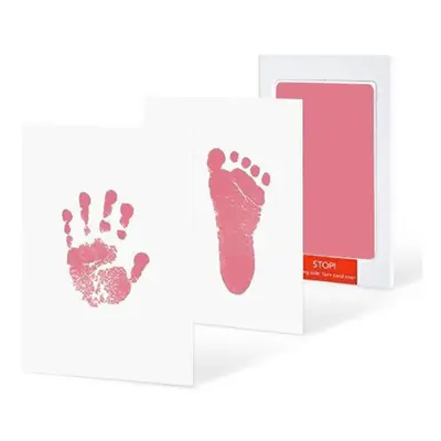 Non-Toxic Baby Handprint Footprint Inkless Hand Inkpad Watermark Infant Souvenirs Casting Clay N