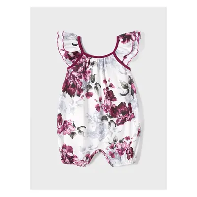 Mommy and Me Floral Panel Tank Dresses