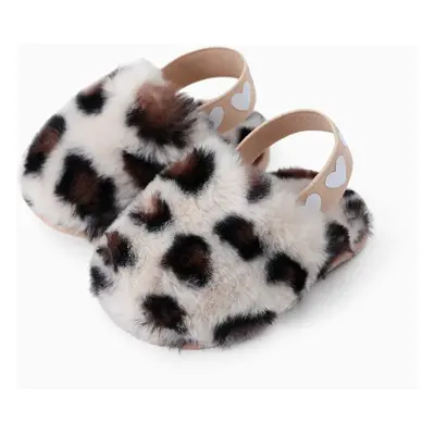 Baby/Toddler Unisex Cute Cozy Fluffy Plush Heart Design Pre-walker Shoes