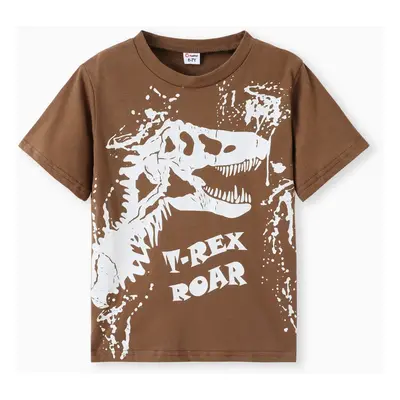 Kid Boy Dinosuar Print Tee