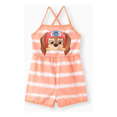 PAW Patrol 1pc Toddler Girls Skye/Everest/Liberty Character Print Striped Romper