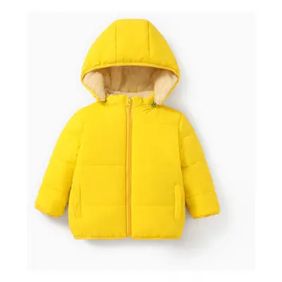 Toddler Boy/Toddler Girl Fleece-lining Cotton-Padded Jacket