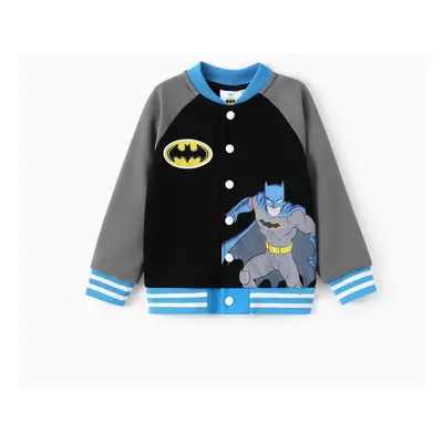 Justice League Toddler/Kid Boy/Girl 1pc Batman/Wonder woman/Superman Colorblock Long-sleeve Jack