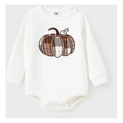 Halloween Mommy and Me Pumpkin Graphic Long Sleeves Sweatshirt