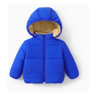 Toddler Boy/Toddler Girl Fleece-lining Cotton-Padded Jacket