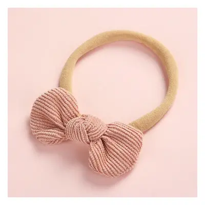 Pretty Bowknot Solid Hairband for Girls