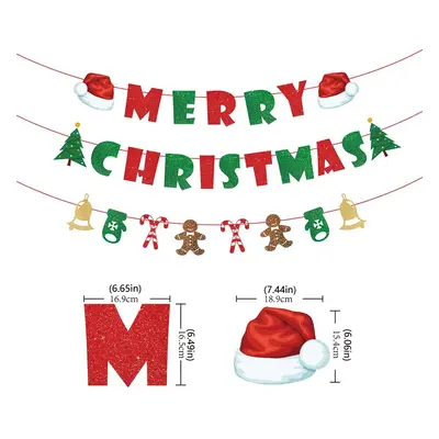 Christmas Decoration Banner - Festive Party Decor