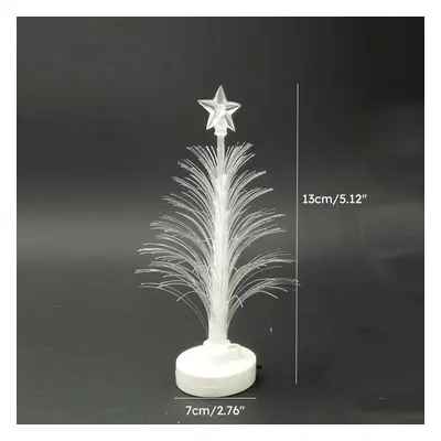 LED Color-Changing Fiber Optic Christmas Tree Decoration with Random Packaging