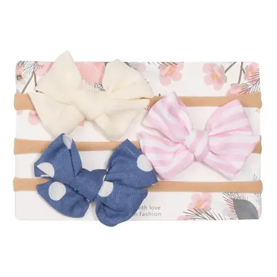 3-pack Baby/toddler Girl Butterfly Bow Hairbands