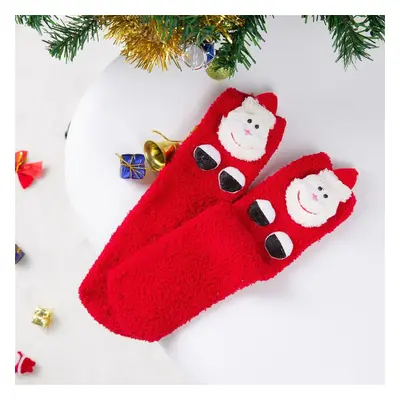 Parent-child Christmas decoration warm socks