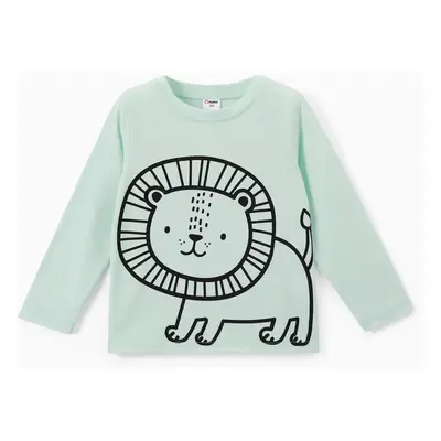 Toddler Boy/Girl Animal-inspired Long Sleeve Tee