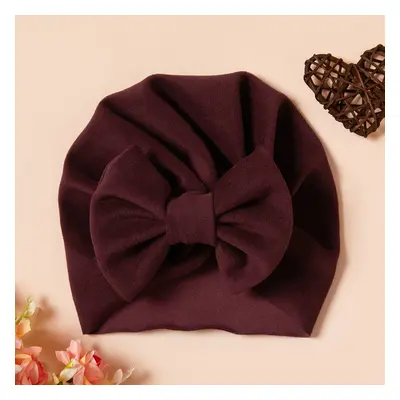 Baby Solid Bowknot Hat