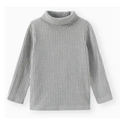 Toddler Boy/Girl Turtleneck Textured Tee