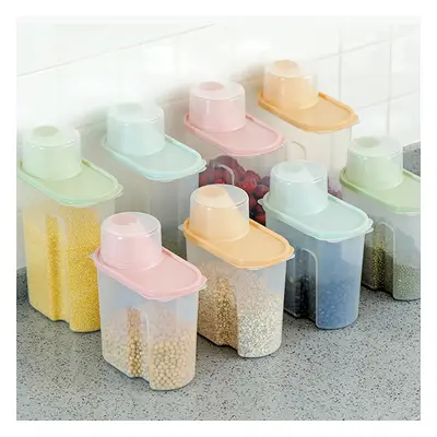 Airtight Food Storage Containers, Kitchen Pantry Organization and Storage, Plastic Canisters wit