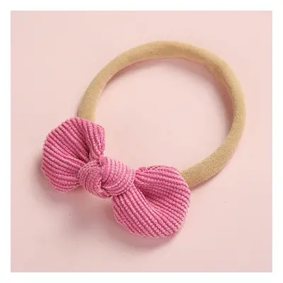 Pretty Bowknot Solid Hairband for Girls