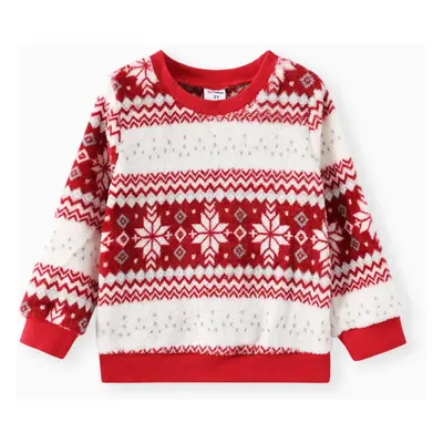 Christmas Toddler Boy/Girl Snowflake Sweatshirt